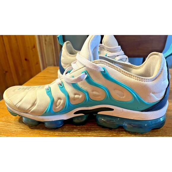 Nike Air Vapormax Plus White Blue Force Fury 924453-104 Size 12 Men\'s main image 4